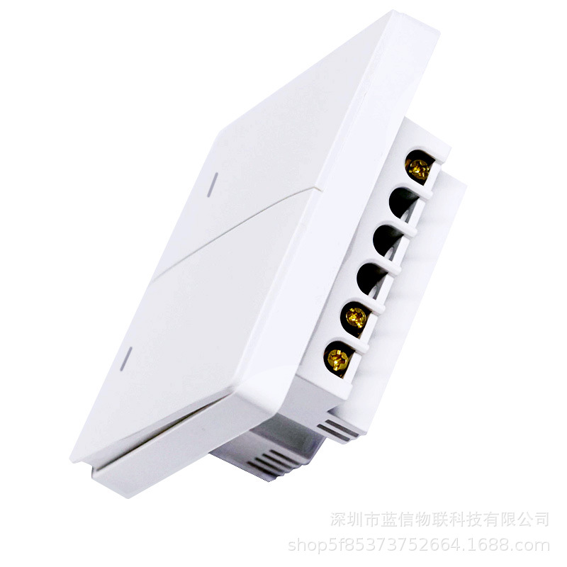 智能远程WIFI蓝牙单火开关语音控制无线WIFI遥控开关二次开发