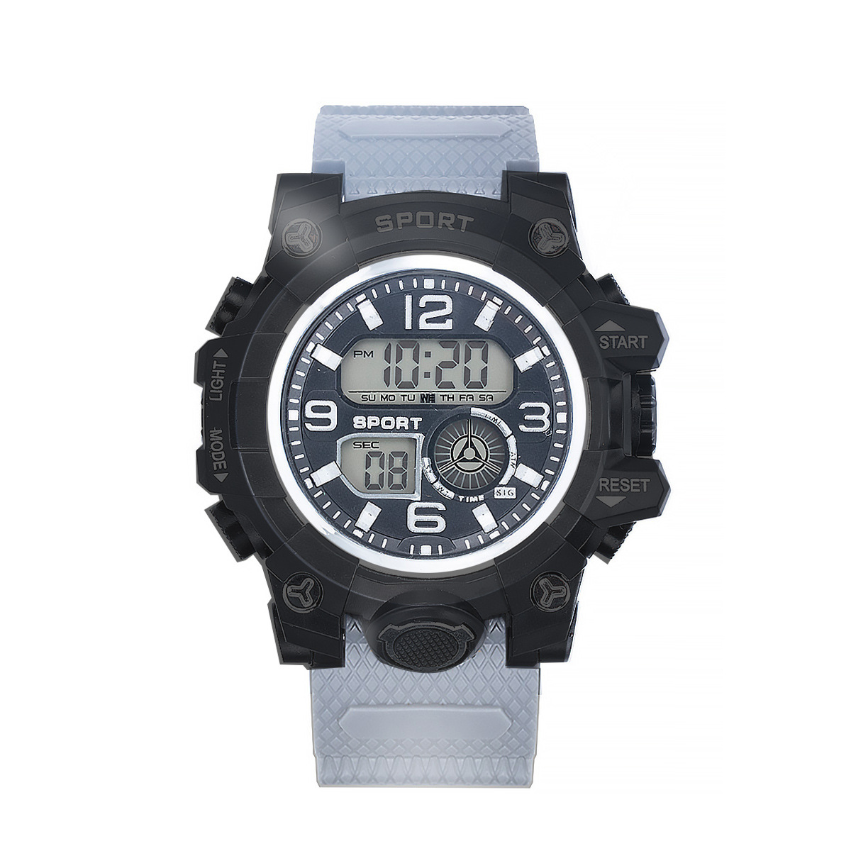 Moda de moda deportes al aire libre montañismo fresco moda reloj de los hombres estudiante masculino multi-funcional personalizado reloj electrónico al por mayor