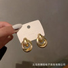 Silver needle, small design universal fashionable earrings, silver 925 sample, internet celebrity