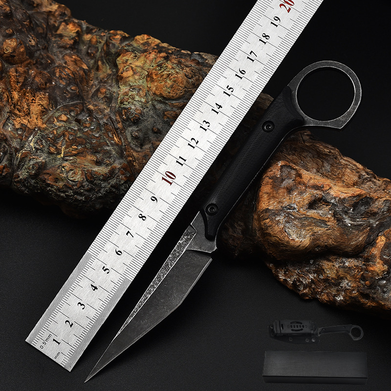 厂家批发巴斯蒂内利战术刀高硬度户外刀野营小工具现货