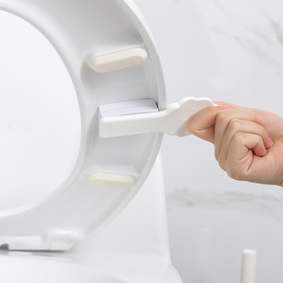 Japanese KM.1188 toilet lid lifter toilet lid lifter household toilet seat lifting sticker toilet seat handle