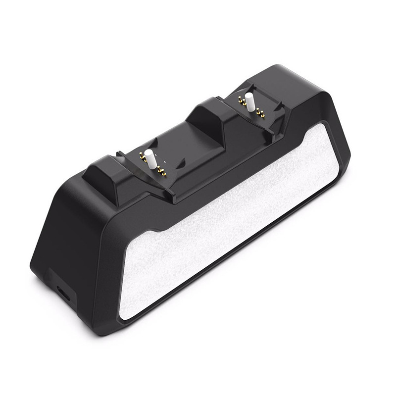 PS5 cargador dual de la manija PS5 cargador rápido de la manija de la base PS5 del cargador del GamePad