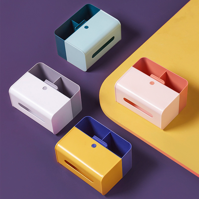 Creative maca style multifunctional tissue box living room fashion desktop tissue box bedroom remote control storage