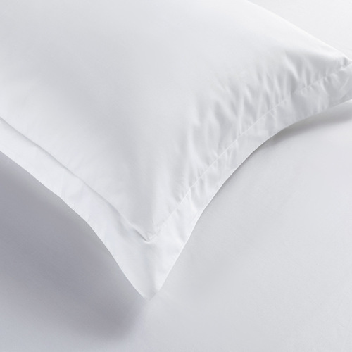 Wholesale Beauty Salon Bath Hotel Dedicated Pillowcases Pure Cotton Pure White Single Person Encrypted Damask Hotel Pillowcases
