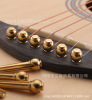 Guitar String Bridge Pins 6+Nailing Set Swip String Cap Strough Pillar Extension