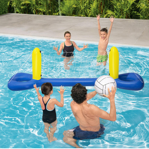 Beach Toys Adult and Children's Parent-Child Swimming Pool Water Play Inflatable Volleyball Basketball Handball Goal Water Activity Equipment