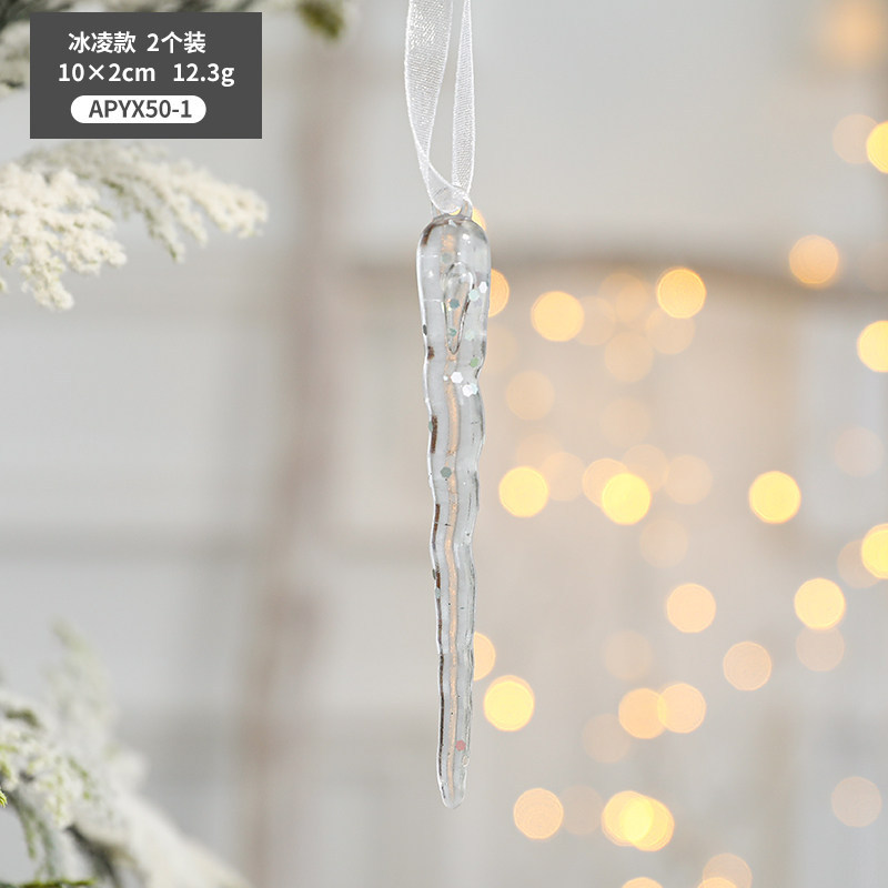Colgante transparente Ice Edge/2