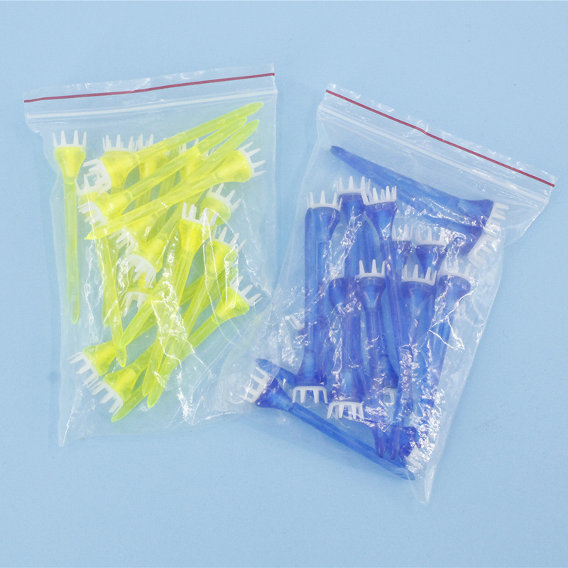 FUENTE Venta al por mayor de fábrica de uñas de golf en forma de corona multicolor bola de golf de uñas de Golf tee Venta caliente transfronteriza