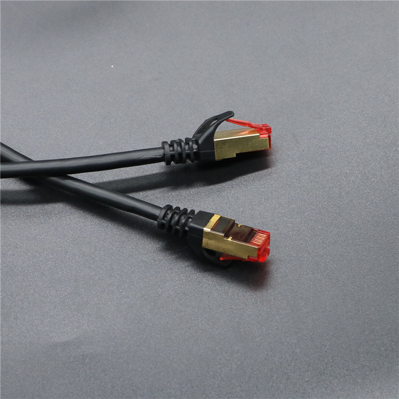 1 M class 7 oxygen-free copper high-speed broadband 10 gigabit computer cat7 double-layer shielded SSTP finished Network jumper