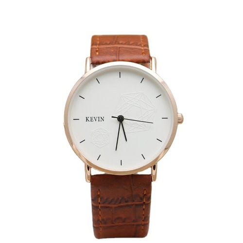 Manufacturer wholesale Japanese and Korean simple thin couple's watch Taobao men's and women's watch fashion trend belt quartz watch