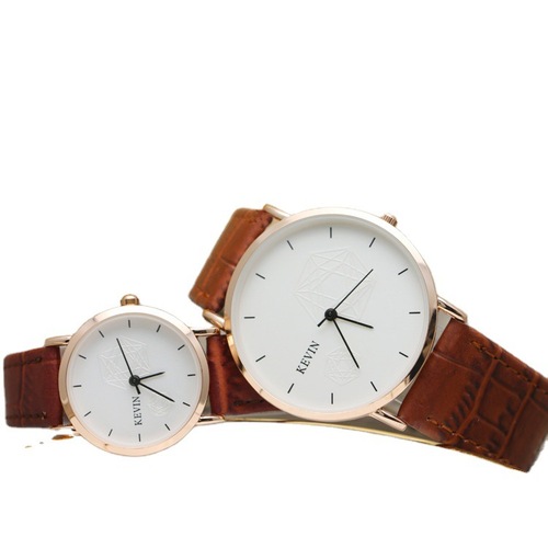 Manufacturer wholesale Japanese and Korean simple thin couple's watch Taobao men's and women's watch fashion trend belt quartz watch