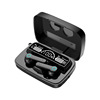 TWS new M19 wireless Bluetooth headset movement in -ear noise reduction double ear touch LED three real display cross -border display cross -border