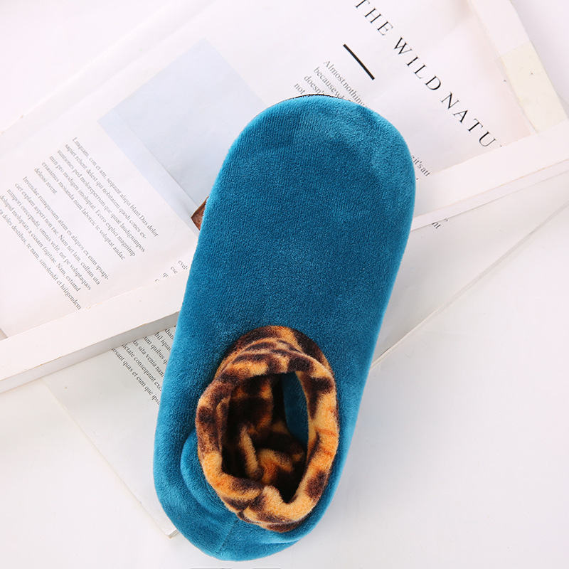 Calcetines de piso forrados de lana engrosados adultos Otoño e Invierno hombres y mujeres de dispensación suave antideslizante súper suave cálido Centro de Educación Temprana Calcetines