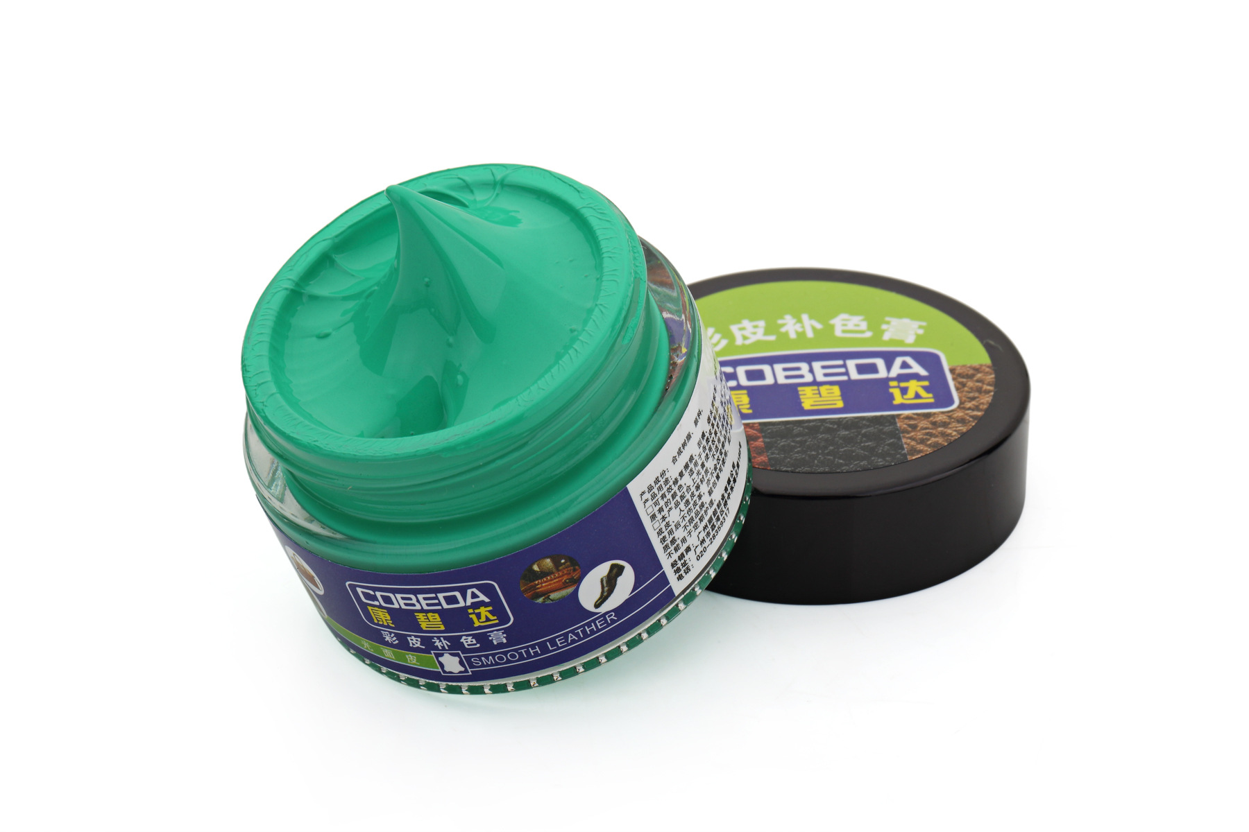 Color Cuero cuero color crema al por mayor teñido agua al por mayor fábrica directa protección ambiental material multicolor cuero agente de renovación