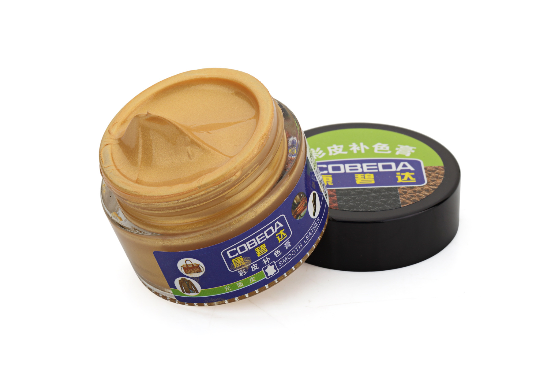 Color Cuero cuero color crema al por mayor teñido agua al por mayor fábrica directa protección ambiental material multicolor cuero agente de renovación