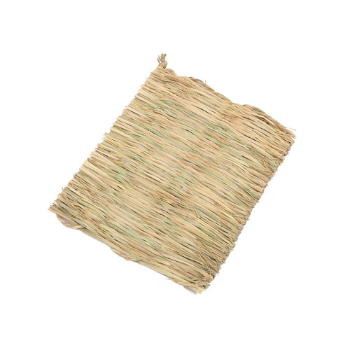 Pet foot mat pet hamster rabbit guinea pig Dutch pig grass woven foot mat can gnaw grass nest grass woven mat 