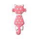 Large panda elephant telescopic buckle PVC flexible glue patch mobile phone shell decoration DIY jewelry accessories wholesale fixed