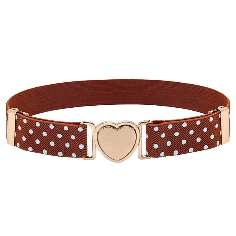 Popular japonés en línea celebridad cinturón para niños niñas decorativas perezoso sin agujeros niña estudiantes de primaria suelta cintura simple pequeña