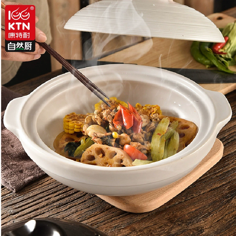 Кант S9-Ланк Гусят pot Ceramic Casserole Hotel Wholesale Commercial High Temperature and Large Capacity Casserole
