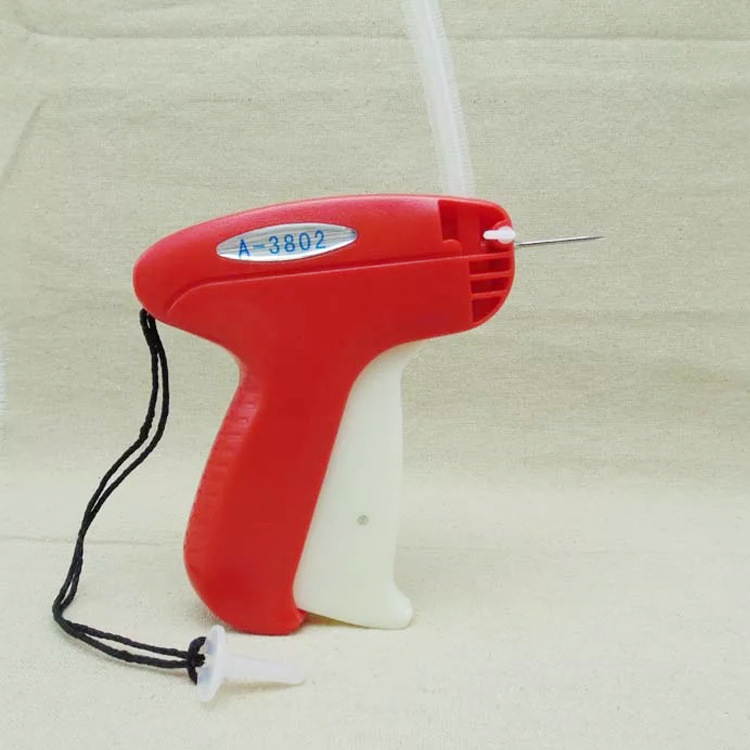 千叶吊牌枪细针打吊牌标签枪抢胶钉枪商标枪袜子打标机被子胶针枪