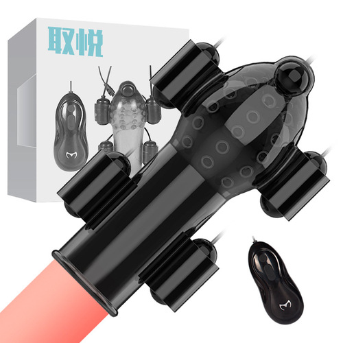 Pleasing long-lasting trainer fifth generation male vibrating sleeve penis exercise dumbbell vibration male adult products fun