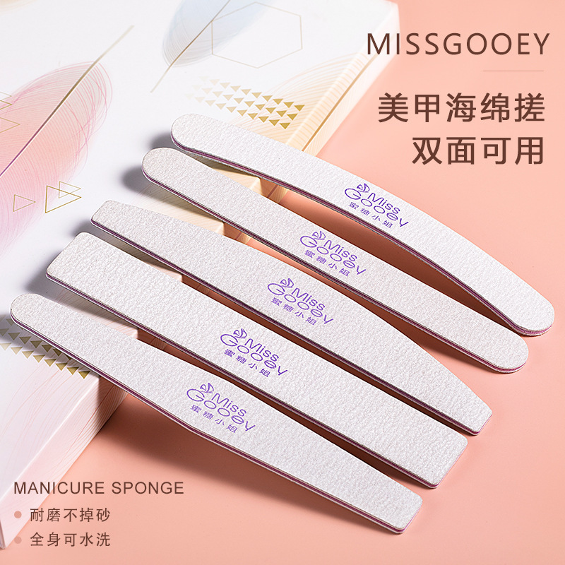 Manicure Set for Nail Salon, Nail File, Polishing Strip, Sanding, Shaping, Polishing, Cuticle Removal, Manicure Tools for Hand Care
