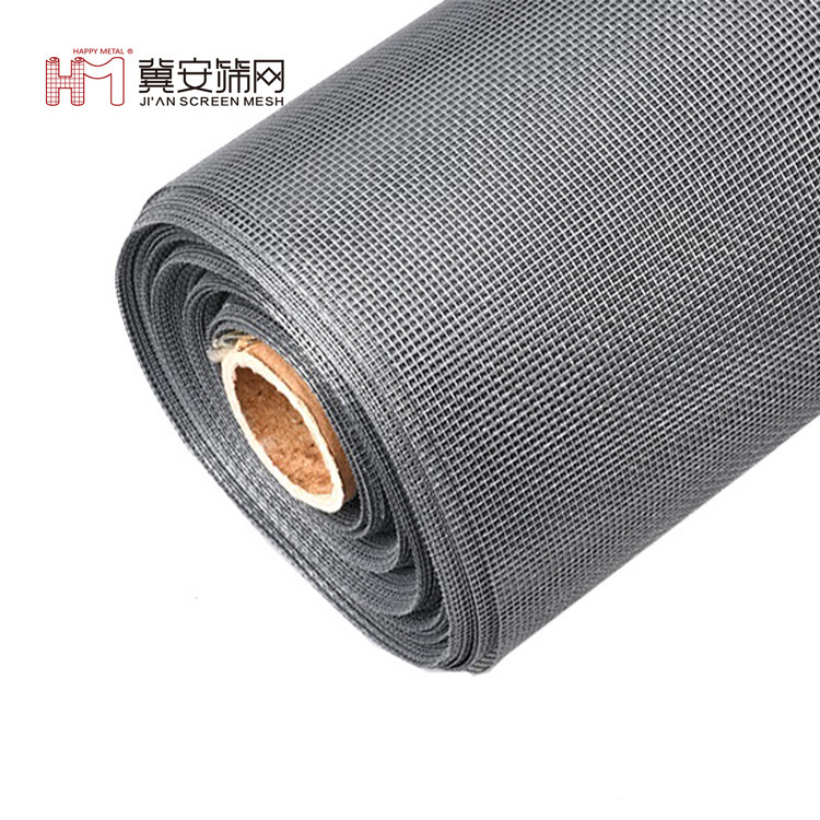 Glass fiber window screen price fireproof glass fiber screen wholesale Jinwu glass fiber screen anti mosquito invisible screen window