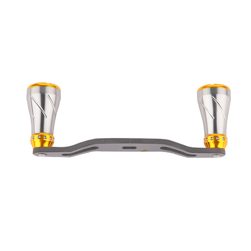 Dequ DIY metal modified grip pills are suitable for S/D brand water drop spinning wheels, personalized modified fishing wheel accessories