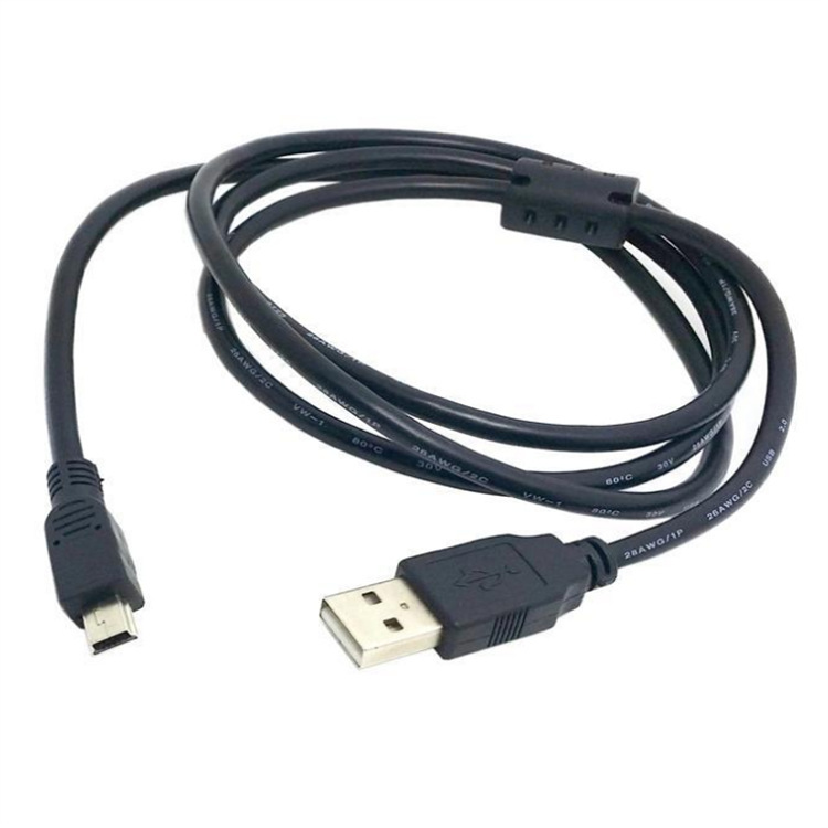 USB to miniUSB trapezoidal port data cable to USB2.0 T-Port Mini 5p MP3 MP4 data cable USB to miniUSB trapezoidal port data cable to USB2.0 T-Port Mini 5p MP3 MP4 data cable