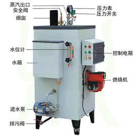 高压立式室燃炉工业柴油锅炉   燃油蒸汽发生器