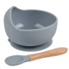 Bowl+wooden handle spoon y18