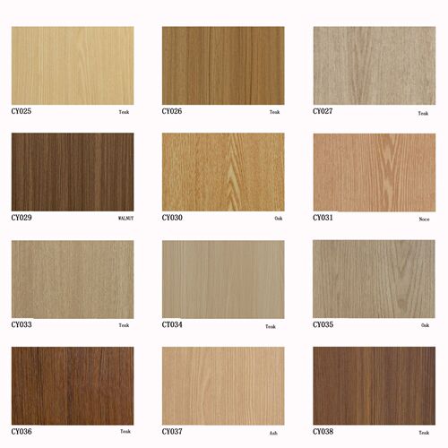 Extra thick PVC wood grain wallpaper decorative film Korean self-adhesive flame retardant Boeing film showcase exhibition renovation stickers