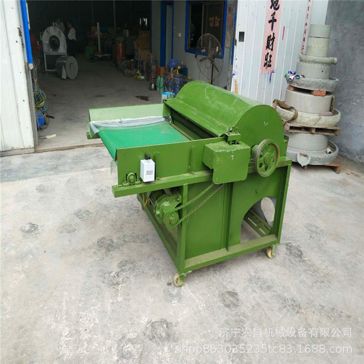厂家货源多辊开棉机  沙发靠垫开花机 农昌机械旧衣服蓬松机视频