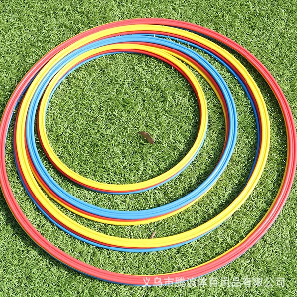 Round Training Agile Circle School Equipment Children's Physical Training Circle Plaid Football Training Auxiliary Equipment