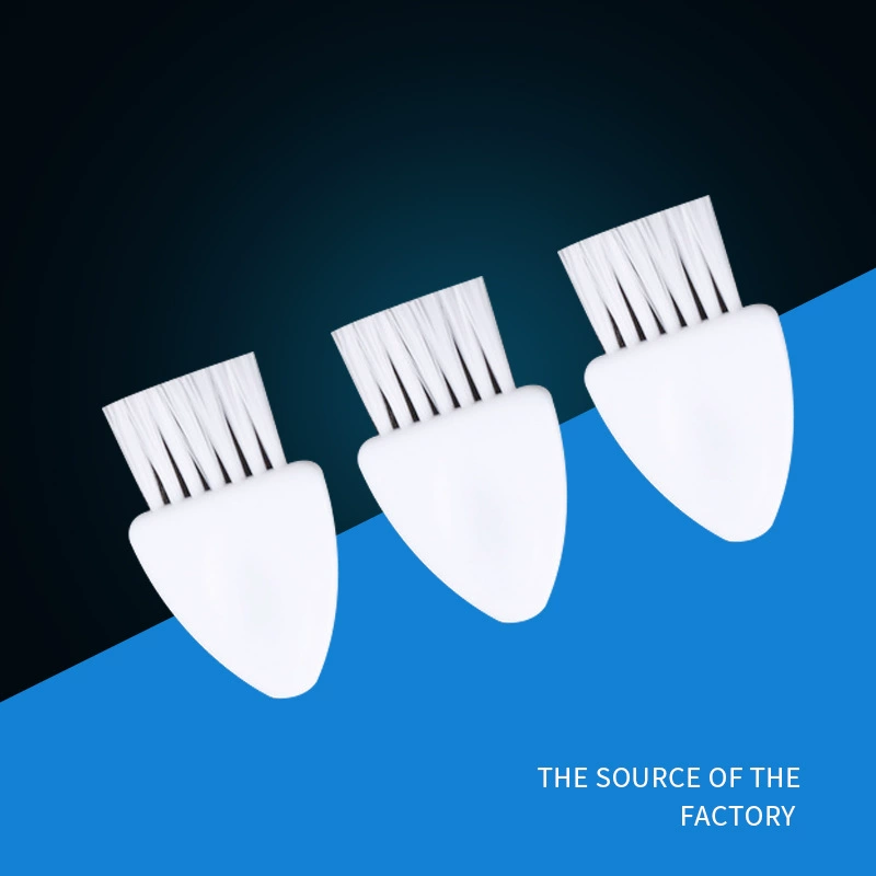 Оптовая Продажа с фабрики пластиковая щетка для чистки бритвенной щетки в форме ножной шлифовальной машины маленькая щетка в форме сердца клеевая щетка