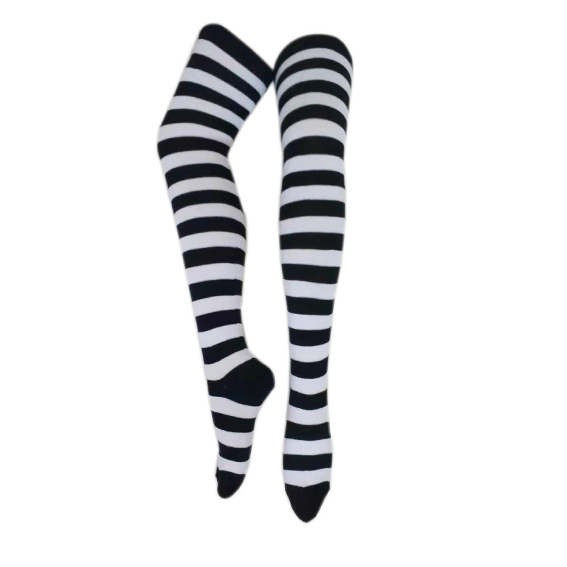 Adult Stockings 18 Colors Thickeneded Stockings Foot Stepping Cotton Socks Cosplay Anime Role-Playing Socks