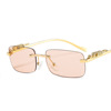 Decorations, retro metal sunglasses suitable for men and women, wholesale