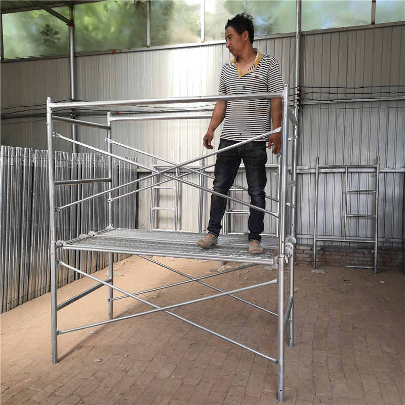 折叠脚手架外贸跨境厂家生产移动脚手架护栏脚手架护栏围栏加工