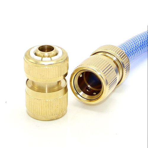 Car wash water pipe connection 4 points all-copper water connection inner diameter 11 outer diameter 16 water pipe quick connection quick connector hose accessories