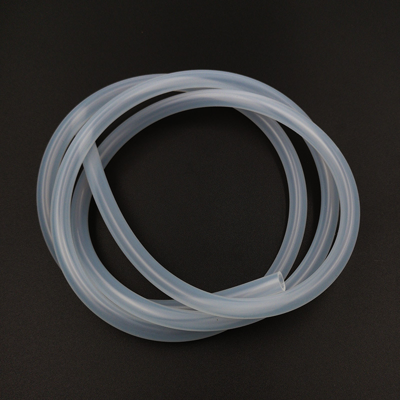厂家供应食品级硅胶管耐高温抗撕透明管套饮水机胶管水杯吸管