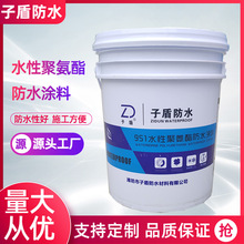 水性聚氨酯防水涂料 屋面卫生间 防水补漏材料 单组分951防水涂料