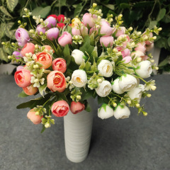 Simulated spring tea bag mix and match bouquet, gift home photo decoration, INS style internet celebrity flower arrangement, fake flower wholesale