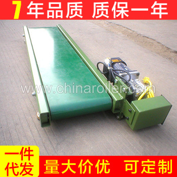 厂家生-产装卸货小型皮带输送流-水线可移动升降传送带爬坡输送机