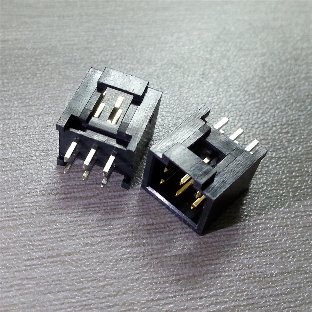 优联康2.54间距6P直针带扣简牛 2.54间距6P直针带扣简牛