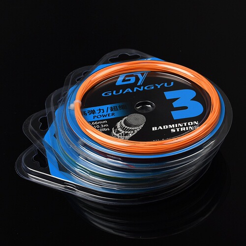 Kobe 3 Badminton String High Elasticity Badminton Racket String Super Fine Crisp Sound Badminton String Can Be Pulled to 30 Pounds