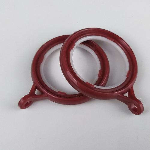 Curtain accessories hanging rings Silent sound-absorbing curtain hook rings Roman rod curtain hook rings Curtain hanging rings
