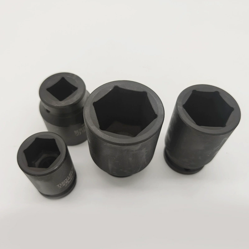 3/4 hexagonal socket head chrome vanadium steel pneumatic 19 square hole heavy socket air cannon hardware tools wholesale small flying socket