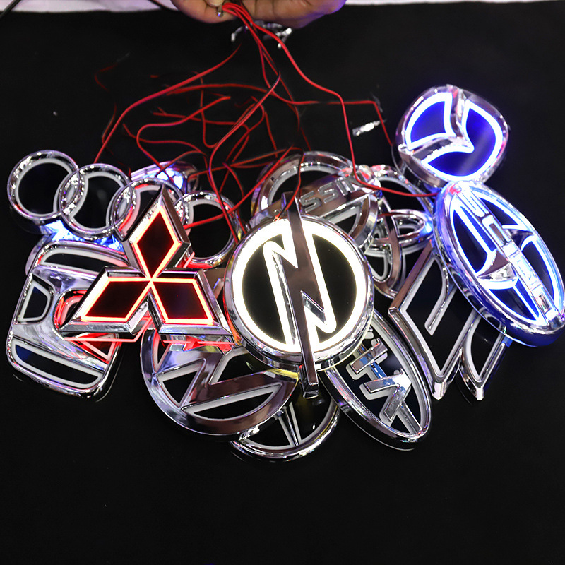 Adecuado para Toyota RAV4 ruizhi Camry guirnalda Carolina ruizhi weichi Prado 5D insignia del coche Luz image 5