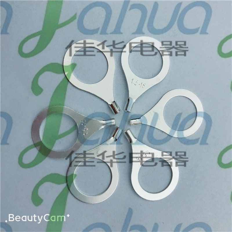 OT1.5-16 裸端头  冷压接线端子 圆形线耳 铜鼻子 紫铜