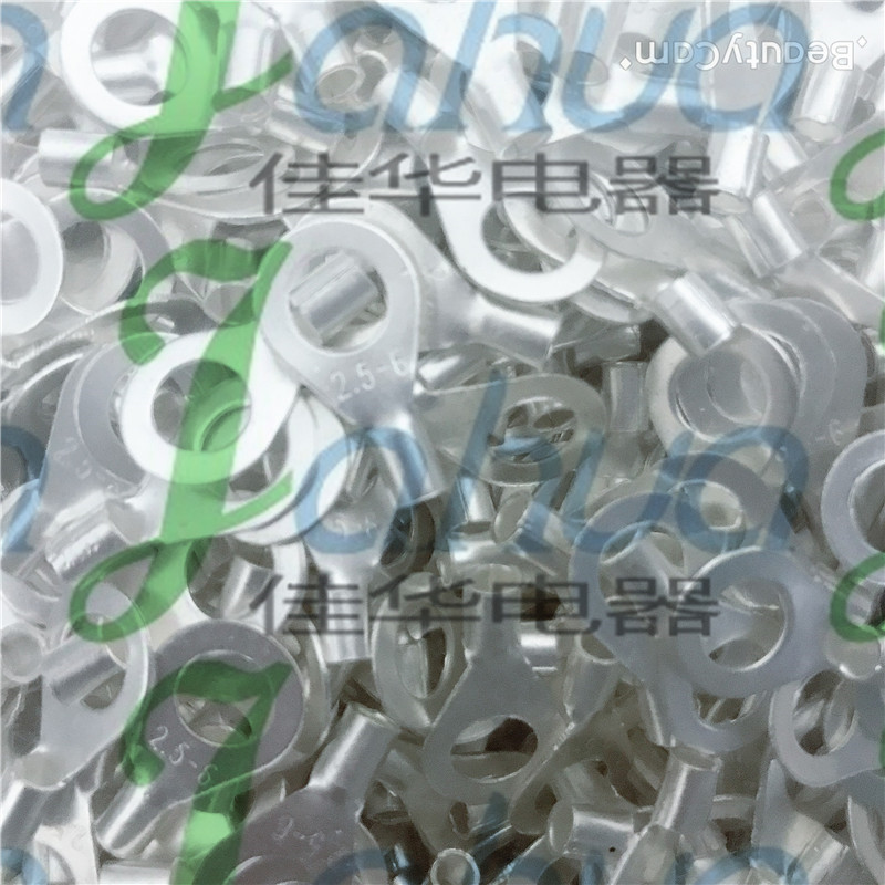 OT2.5-6 裸端头 冷压接线端子 紫铜